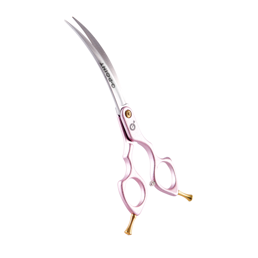 G-POINT *Asian* 6.5 Inch 40° stark gebogene Schere